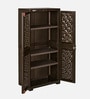 Freedom Medium Star Plastic Storage Cabinet In Weather Brown Colour Freedom Medium Star Plastic Storage Cabinet In Weather Brown Colour