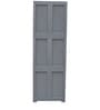 Freedom Plastic Kids 2 Door Large Wardrobe In Blue & Grey Colour