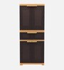 Freedom Plastic Cabinet With 1 Drawer In Weather Brown Colour