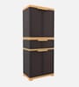 Freedom Plastic Cabinet With 1 Drawer In Weather Brown Colour