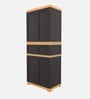 Freedom Plastic Cabinet With 1 Drawer In Weather Brown Colour