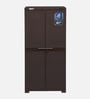 Freedom Plastic Storage Cabinet In Weather Brown Freedom Plastic Storage Cabinet In Weather Brown
