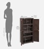 Freedom Plastic Storage Cabinet In Weather Brown Freedom Plastic Storage Cabinet In Weather Brown