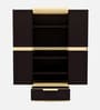 Freedom Plastic Storage Cabinet With 1 Drawer In Weather Brown Colour Freedom Plastic Storage Cabinet With 1 Drawer In Weather Brown Colour