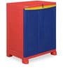 Freedom Cabinet in Pepsi Blue & Bright Red Colour Freedom Cabinet in Pepsi Blue & Bright Red Colour