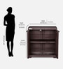 Freedom Small Plastic Storage Cabinet In Weather Brown
