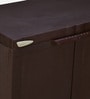 Freedom Small Plastic Storage Cabinet In Weather Brown
