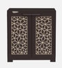 Freedom Star Plastic Shoe Cabinet In Weather Brown Colour