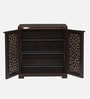 Freedom Star Plastic Shoe Cabinet In Weather Brown Colour