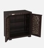 Freedom Star Plastic Shoe Cabinet In Weather Brown Colour