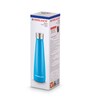 Blue  Alpine 420ml Stainless Steel 1 Pc Vacuum Water Bottle