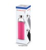 Pink Fuzz 610ml Borosilicate Glass (Set of 2) Water Bottle