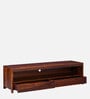 Freemont Sheesham Wood TV Console in Scratch Resistant Honey Oak Finish for TVs up to 70"