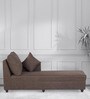 Fremont LHS Chaise Lounger in Brown Colour