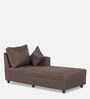 Fremont LHS Chaise Lounger in Brown Colour