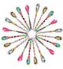 French Bull- Assorted Multicolour Melamine (Set of 4) Table Spoon
