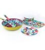 French Bull- Bindi Multicolour Melamine (Set of 2) Salad Server Set