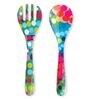 French Bull- Bindi Multicolour Melamine (Set of 2) Salad Server Set