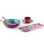 French Bull- Oasis Multicolour Melamine (Set of 2) Salad Server Set
