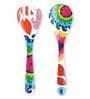 French Bull- Sus Multicolour Melamine (Set of 2) Salad Server Set