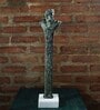 French Green Metal Showpiece