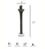 French Green Metal Showpiece