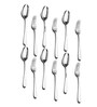 Silver Stainless Steel  Anti Rust 12 Pcs Spoon & Fork Cutley Set