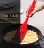 Red Non-Stick Premium Silicone Slotted Turner Cooking Tool