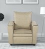 Fresno 1 Seater Sofa In Beige Colour