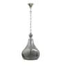 Greno Fresno Black Glass Hanging Light
