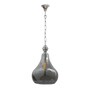 Greno Fresno Black Glass Hanging Light