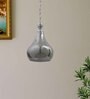 Greno Fresno Black Glass Hanging Light