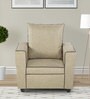 Fresno 1 Seater Sofa In Beige Colour