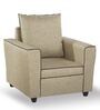 Fresno 1 Seater Sofa In Beige Colour