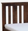 Freya Sheesham Wood King Size Bed In Provincial Teak Finish