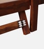 Freya Sheesham Wood Single Bed In Honey Oak Finish With Trundle