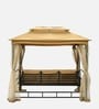 Fribourg Swing Cum Bed In Beige Finish