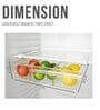 Fridge Undershelf Drawer | 3 Part