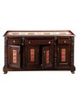 Frio Teak Wood Sideboard in Walnut Finish