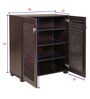 Frisco Shoe Cabinet in Wenge Finish