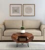 Frode Solid Wood Coffee Table In Natural Finish
