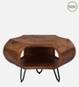 Frode Solid Wood Coffee Table In Natural Finish