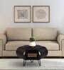 Frode Solid Wood Coffee Table In Walnut Finish