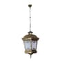 Zreni Frost Antique Gold Aluminium Hanging Light