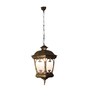 Zreni Frost Antique Gold Aluminium Hanging Light
