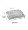 Frosted Glass Look Set of 6 Side Plates