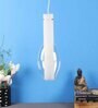 Frosted Glass Single Hanging Light