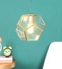Matteo Frosted Antique Gold Iron Hanging Light