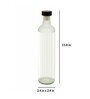 Frosty 750ml Glass Bottle