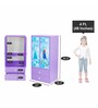 Frozen Kids Wardrobe in Purple Finish